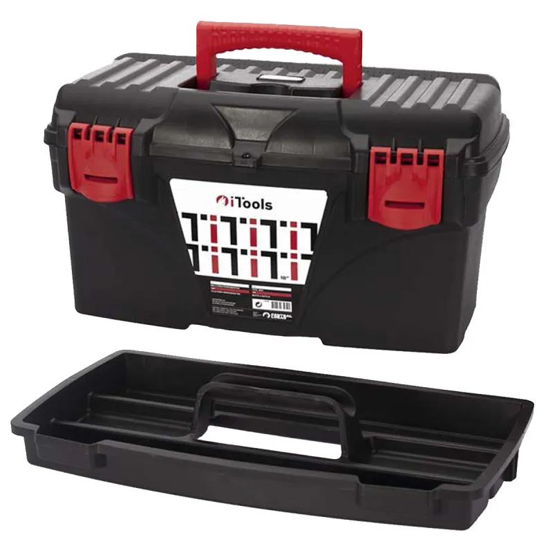 Pack 5 Outils Visseuse 12V + Meuleuse 500W + Perceuse 500W + Scie sauteuse 350W + Ponceuse 135W + Boite à outils ITOOLS