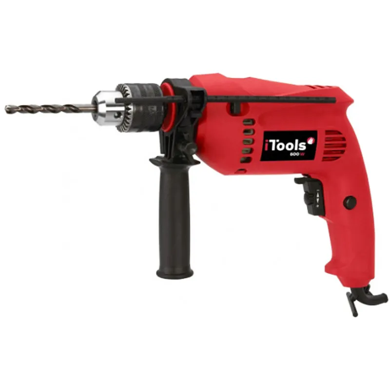 Pack 5 Outils Visseuse 12V + Meuleuse 500W + Perceuse 500W + Scie sauteuse 350W + Ponceuse 135W + Boite à outils ITOOLS