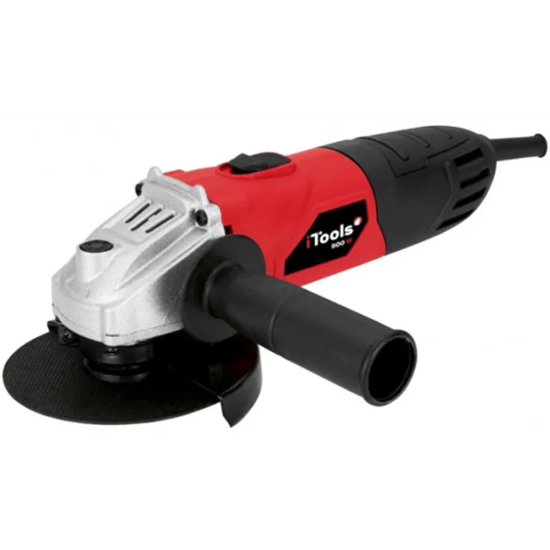 Pack 5 Outils Visseuse 12V + Meuleuse 500W + Perceuse 500W + Scie sauteuse 350W + Ponceuse 135W + Boite à outils ITOOLS