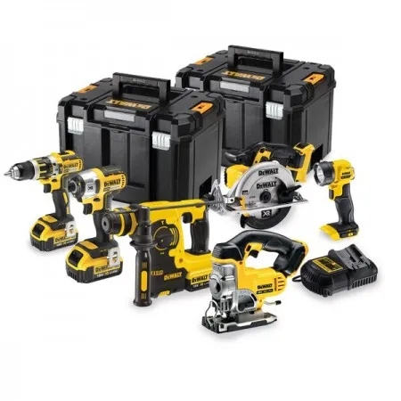 Pack 6 outils 18V XR Dewalt DCK699M3T - Clickoutil