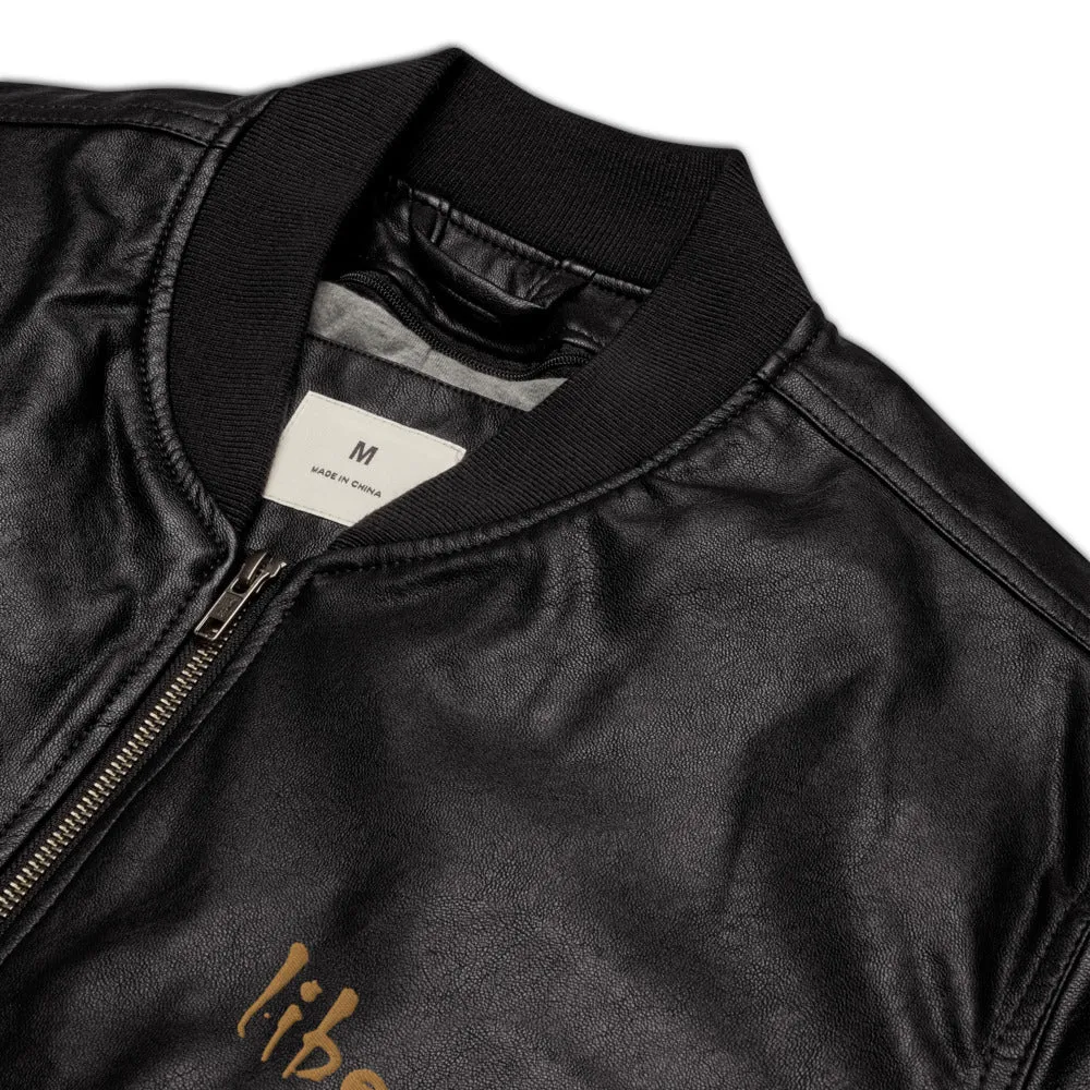 Veste Bomber en cuir Libertà